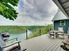 Hot Tub and View! Lakehouse Lookout Byrdstown Home