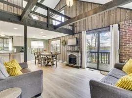 Pocono Lake Home w/ Fire Pit: Walk to Ski Hill!