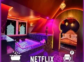 Palais des 1001 Nuits avec Jacuzzi Privatif