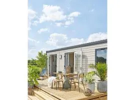 Cozy caravan with terrace