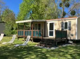 Mobil-home 4-6 personnes Camping de Bairon 08 en bord de lac