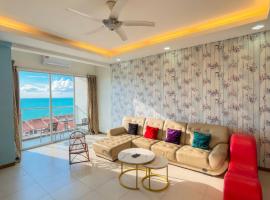 Sekinchan Sea View Condo Prime Location Near Redang Beach Cafe Laundry, hotel u gradu Sekinčan