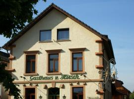 Gasthaus zum Hirsch Hotel - Restaurant, Hotel in Ottersweier