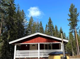 Luxe cabin in Hovfjället with Hot Tub, Hotel in Torsby