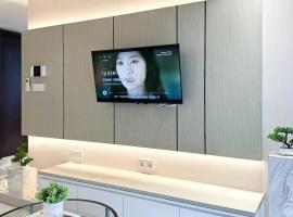 Casablanca mall connected chitani tower new 2 bedroom apartment 73sqm luxurious furniture new best facilities building casa grand hotel grade, hotel Jakartában