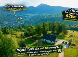 !! Dom nad Chmurami w Pieninach - BALIA & SAUNA - Piękny Widok na SZCZAWNICĘ !!