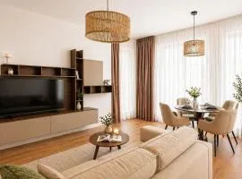 Luxury Apartment with Parking - Self Check in- North Bucharest