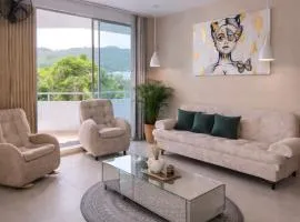 Apto Moderno en centro de Anapoima con Jacuzzi y Piscina