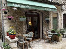 BnB La Sanverine, historic center Vence, hotel i Vence