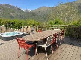 Maison Style Chalet 4 étoiles avec Jacuzzi- La Sérénité de Sailhan