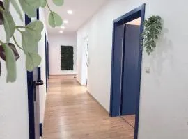 Large fitter's apartment 6 bedrooms Parking&yard
