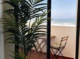Face a l'océan, vue panoramique, 3 min a pied de la plage, Praia da areia branca