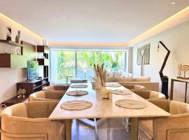 Oceanfront Luxury Escape Bolongo 3BR, Hotel in Higuera Blanca