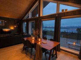 Modern chalet in Malangen, hôtel à Mestervik