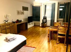 Modernes City Studio Top Lage & Self Check-in, хотел в Базел