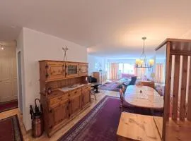 Central base for biking and skiing