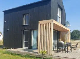Haus Masuren, bei Ilawa, Angelbootvermietung, Dom czerwony i zielony