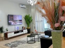 Modern 1BR with AC, Wi-Fi & Backup Power