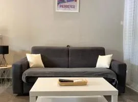 LE SIGOU - Studio avec chambre sur Mezzanine, Jardin et parking sécurisé