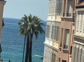 STUDIO LUXE Carré d'Or Cannes - Terrasse - Aperçu mer - 3 personnes - 50m de la Croisette