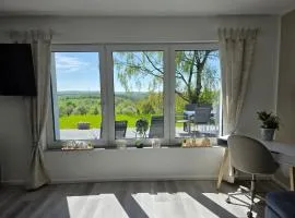 Panorama trifft Gemütlichkeit FeWo Panoramablick