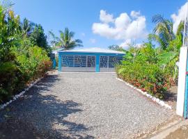 Casa campestre en zona rural de Bonao con amplio Jardín y barbacoa, hotel a Bonao