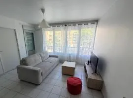 Appartement 2 pièces meublé et cosy avec loggia