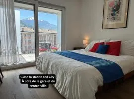 City Business Flat, Gare, Bus & Centre à Pied