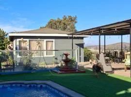 Casa con piscina, vista al rio, a 8 minutos de Concon