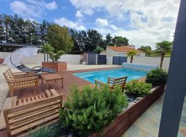 Villa Bleu Azur - piscine, plages, hotel u gradu 'Angles'