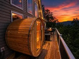 Luxe Lodge Designer Decorated Hot Tub Slope Views