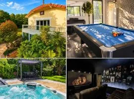 Villa avec jacuzzi, sauna, cinéma - Proche Paris