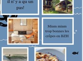 Le Jardin Saint Germain Lodges and Events – hotel w mieście Plogastel-Saint-Germain