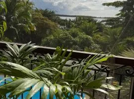 Blue Heaven2 Adults only Salt Pool Garden Jacuzzi Handicap Access