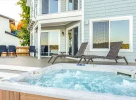 Tranquil Waterfront Home Private Hot Tub