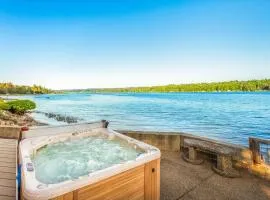 Tranquil Waterfront Home Private Hot Tub