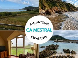 Ca Mestral Espasante San Antonio - Vistas espectaculares, מלון בפורטו דה אספסנטה