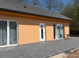 Dům s terasou a výhledem na hrad Potštejn