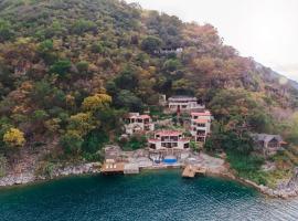 Hotel Restaurante La Villa de los Dioses, hotel v destinaci San Antonio Palopó