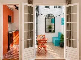 Stylish Central Cottage with Sunny Patio