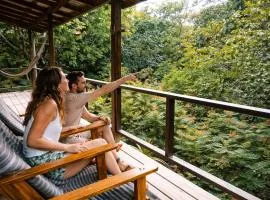 Treetop Cottage Escape in Tropical Garden Near San Ignacio