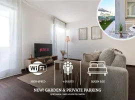 Lin & Bois - Jardin & Parking privé - Centre
