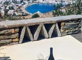 Cycladic Stone House with Pool & Sunset Views
