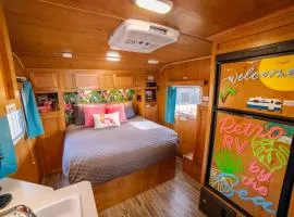 Bettie Blue Charming Retro Trailer Escape