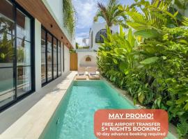 Cemagi में, होटल 2BR Villa Near Cemagi Beach with Ricefield View