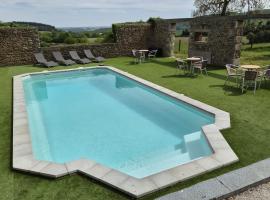 Au fer à cheval, hotel en Gandelain