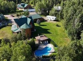 Spa Swimming Pool & Nature - Chalet rang 3