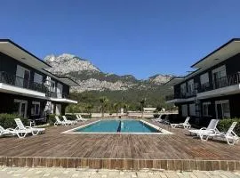 Palmiye Home Havuzlu Apart Dağ Manzaralı Göynük Kemer