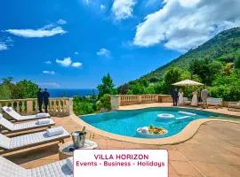 VILLA HORIZON - 5min from Monaco - A bird's-eye view of Monaco and Mediterranean - Ideal Groups & Families - Parking - Private Garden - Calm