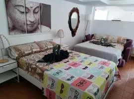 loft con terraza y barbacoa